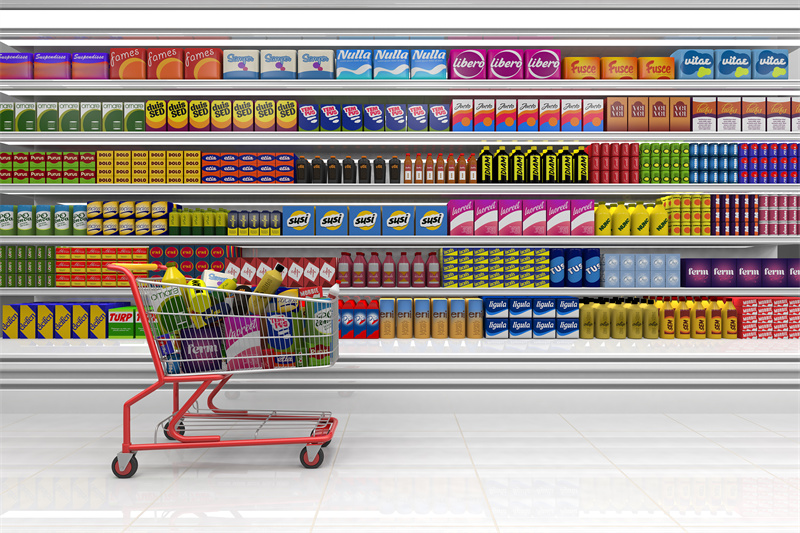 Supermarket retail shelving project