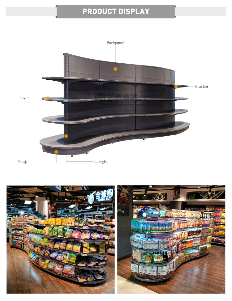 YPHJ C09 Detail 2 - Supermarket Shelf & Rack Manufacturer